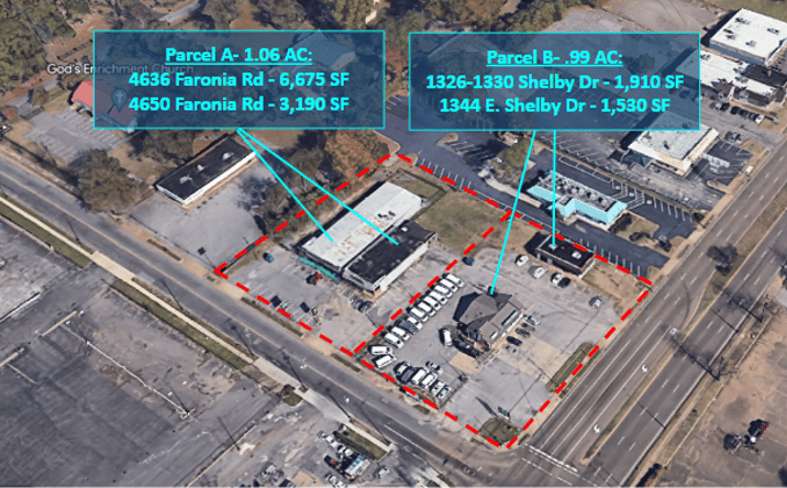Pictures of Retail property located at 4636 Faronia Rd, Memphis, TN 38116 for sales - image #1