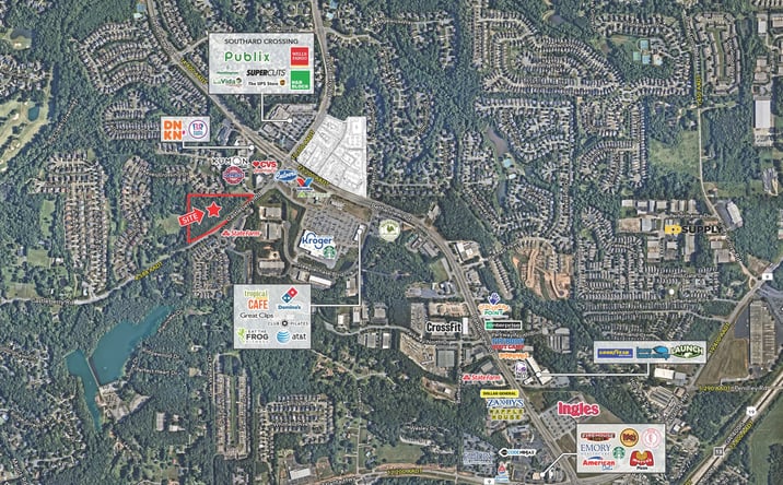 Pictures of Land property located at 5529 Castleberry Rd, Cumming, GA 30040 for sales - image #1