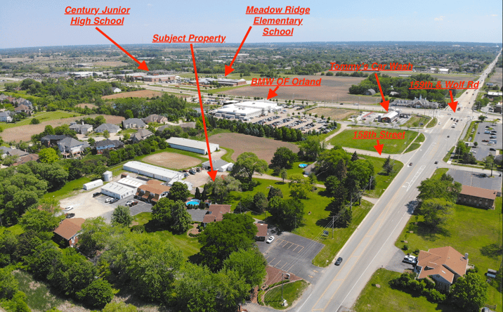 Pictures of Land, Mixed Use, Multifamily, Office property located at 15715 Wolf Rd, Orland Park, IL 60467 for sales - image #1