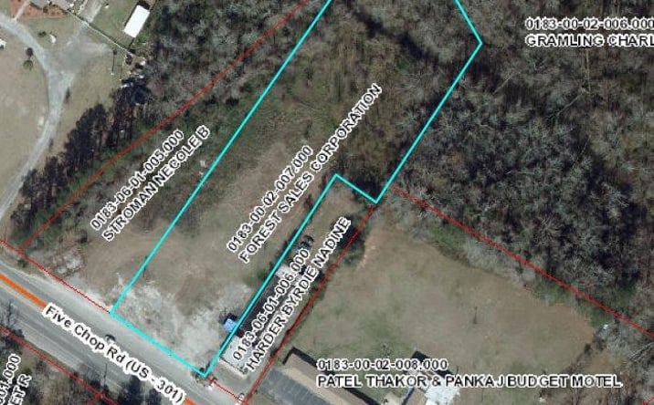 Pictures of Land property located at Five Chop Rd, Orangeburg, SC 29118 for sales - image #1