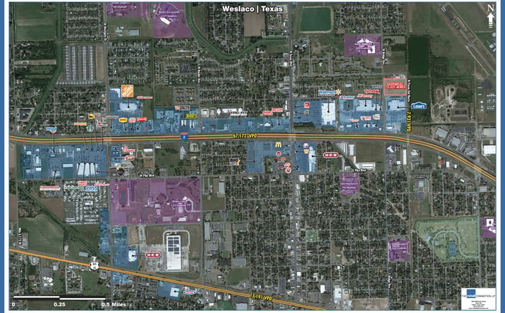 Pictures of Office, Land property located at 1015 E Expressway 83, Weslaco, TX 78599 for sales - image #1