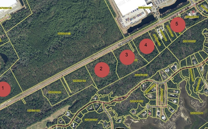 Pictures of Land property located at 2075 Clements Ferry Rd, Charleston, SC 29492 for sales - image #1