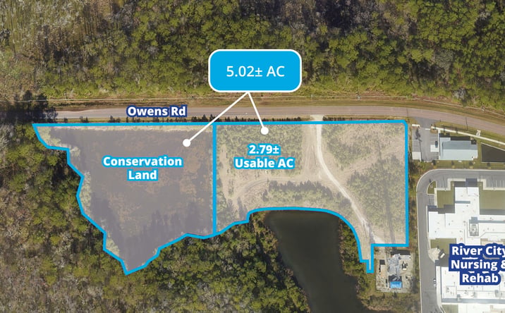Pictures of Land property located at Owens Rd, Jacksonville, FL 32218 for sales - image #1
