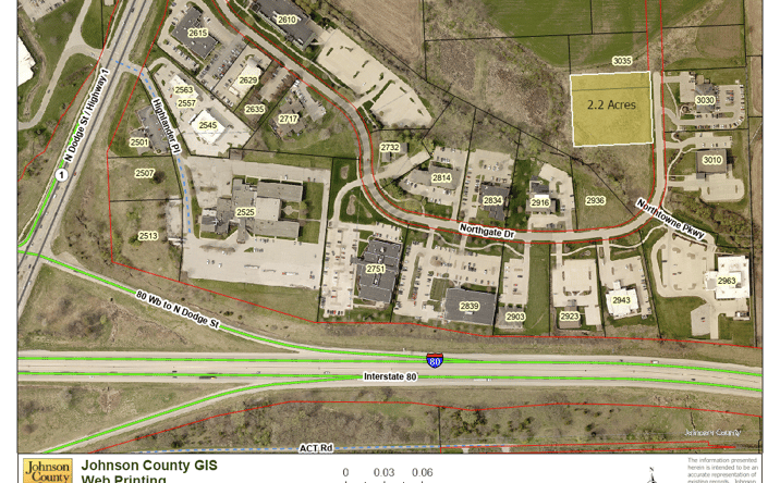 Pictures of Land property located at 3035 Northgate Dr, Iowa City, IA 52245 for sales - image #1