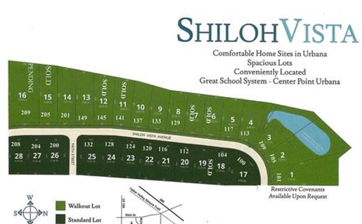 Pictures of Land property located at 124 Shiloh Vista Avenue, Urbana, IA 52345 for sales - image #1