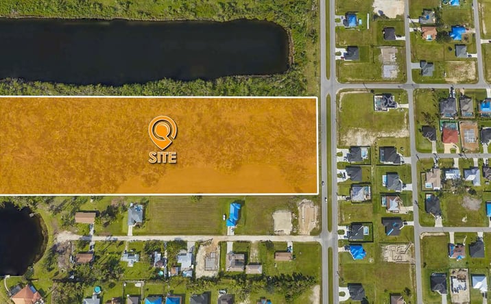Pictures of Land property located at 802 Larch Rd, Cape Coral, FL 33993 for sales - image #1
