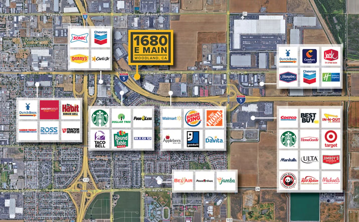 Pictures of Land property located at 1680 E Main St, Woodland, CA 95776 for sales - image #1