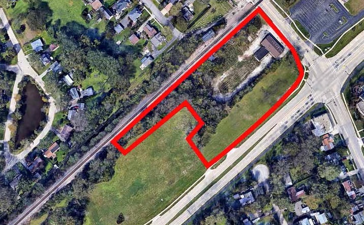 Pictures of Land property located at 135-155 South Rand Road, Lake Zurich, IL 60047 for sales - image #1