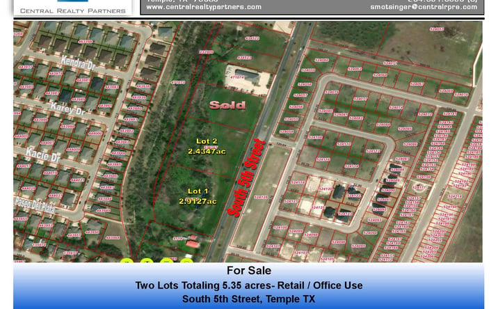 Pictures of Land property located at 4301 S 5th St, Temple, TX 76502 for sales - image #1