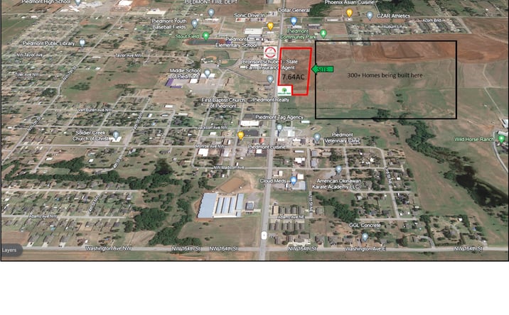 Pictures of Land property located at Piedmont Rd N, Piedmont, OK 73078 for sales - image #1