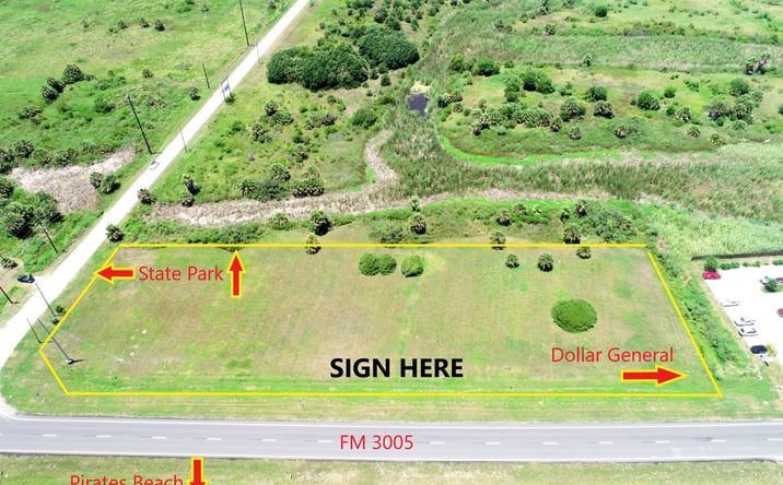 Pictures of Land property located at 14430 Termini-San Luis Pass Rd, Galveston, TX 77554 for sales - image #1
