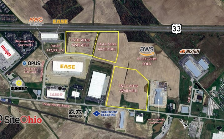 Pictures of Land property located at Innovation Way, Marysville, OH 43040 for sales - image #1