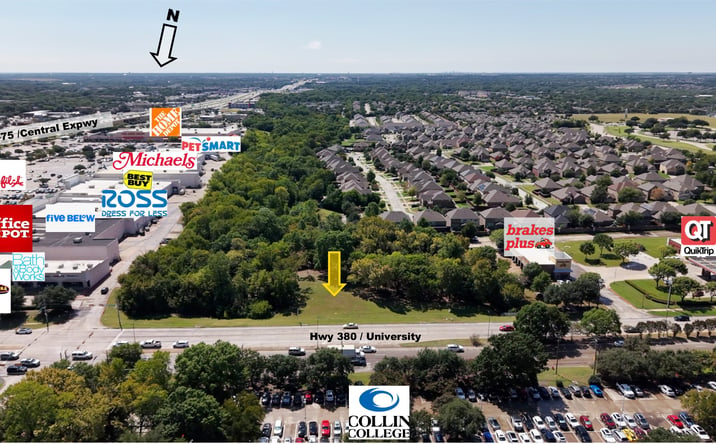 Pictures of Land property located at 2207 W University Dr, McKinney, TX 75071 for sales - image #1
