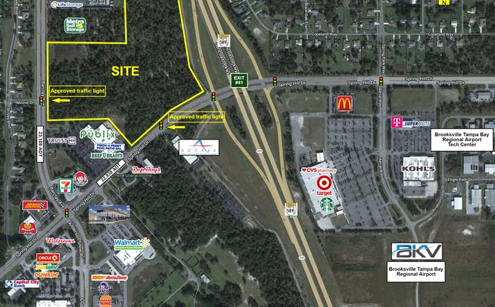 Pictures of Land property located at 14371 Spring Hill Dr, Spring Hill, FL 34609 for sales - image #1