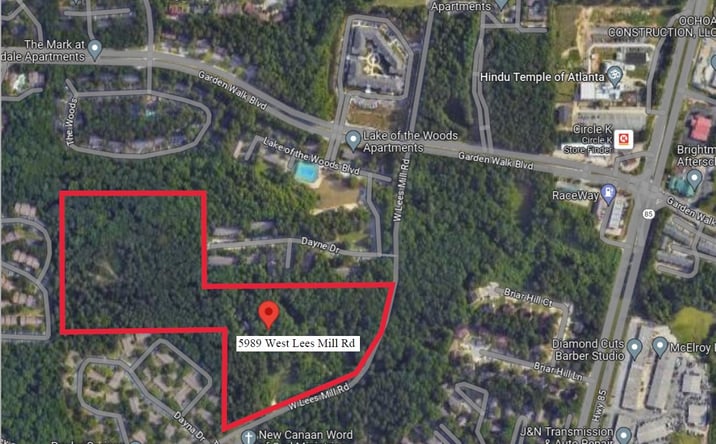 Pictures of Land property located at 5989 W Lees Mill Rd, Atlanta, GA 30349 for sales - image #1