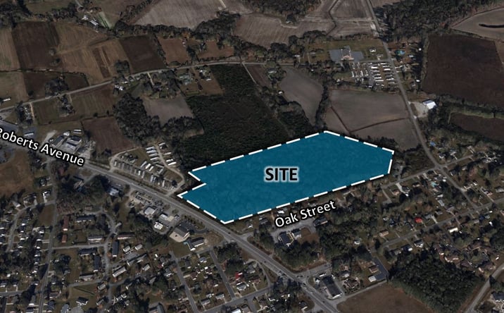 Pictures of Land property located at Roberts Ave, Lumberton, NC 28358 for sales - image #1