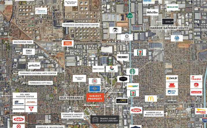 Pictures of Retail property located at Torrance Blvd And Sartori Ave, Torrance, CA 90501, Torrance, CA 90501 for sales - image #1