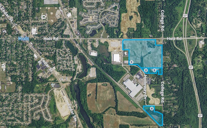 Pictures of Retail, Office, Land property located at Holt Rd, Holt, MI 48842 for sales - image #1