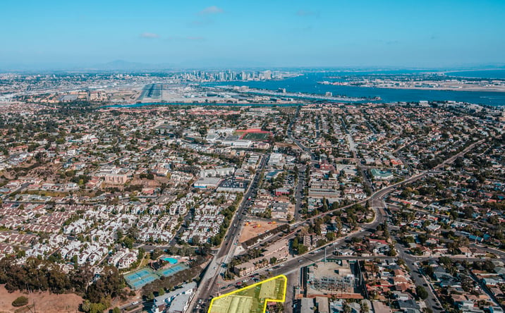 Pictures of Land property located at 4051 Voltaire St, San Diego, CA 92107, 4026-34 Wabaska Dr, San Diego, CA 92107 for sales - image #1