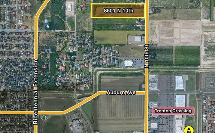 Pictures of Land property located at 8601 N 10th Street, McAllen, TX 78501 for sales - image #1