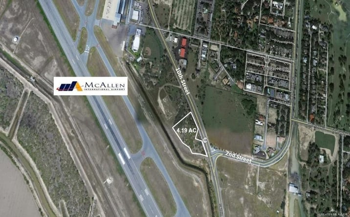 Pictures of Land property located at 0 S 10th Street, McAllen, TX 78501 for sales - image #1