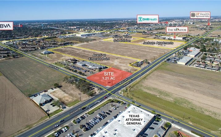 Pictures of Land property located at 1301 E Fern Avenue, McAllen, TX 78501 for sales - image #1