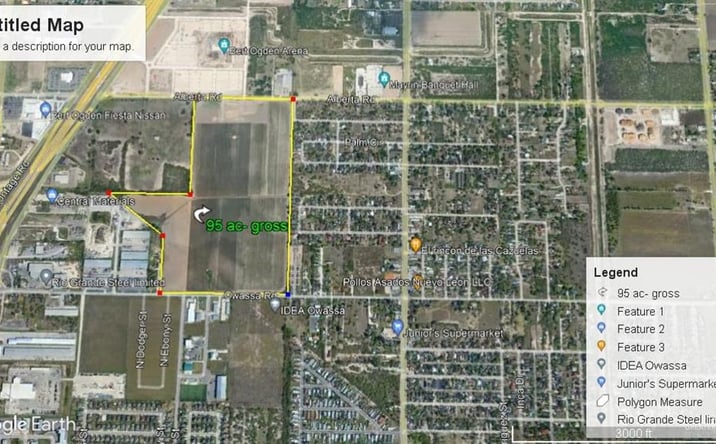 Pictures of Land property located at Alberta Road, Edinburg, TX 78539 for sales - image #1