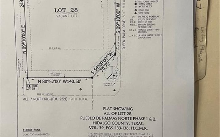 Pictures of Land property located at 00 Queen Palm Drive, Penitas, TX 78576 for sales - image #1