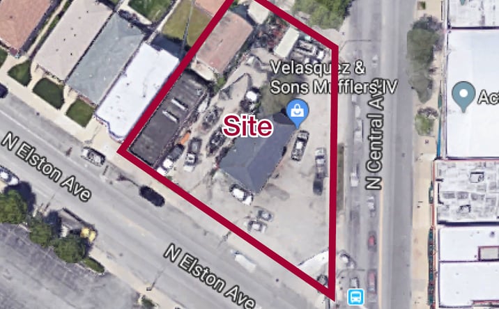 Pictures of Land property located at 5703 N Elston Ave, Chicago, IL 60646 for sales - image #1