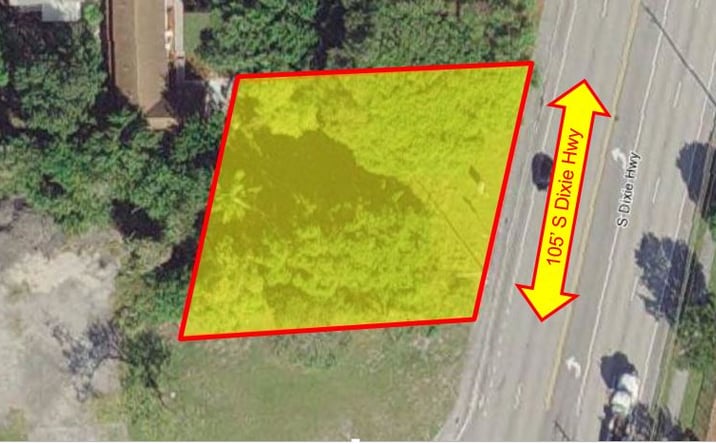 Pictures of Land property located at 583 S Dixie Highway, Deerfield Beach, FL 33441 for sales - image #1