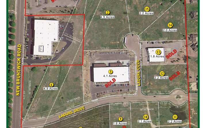Pictures of Industrial, Land, Office property located at New Brunswick Rd, Memphis, TN 38133 for sales - image #1