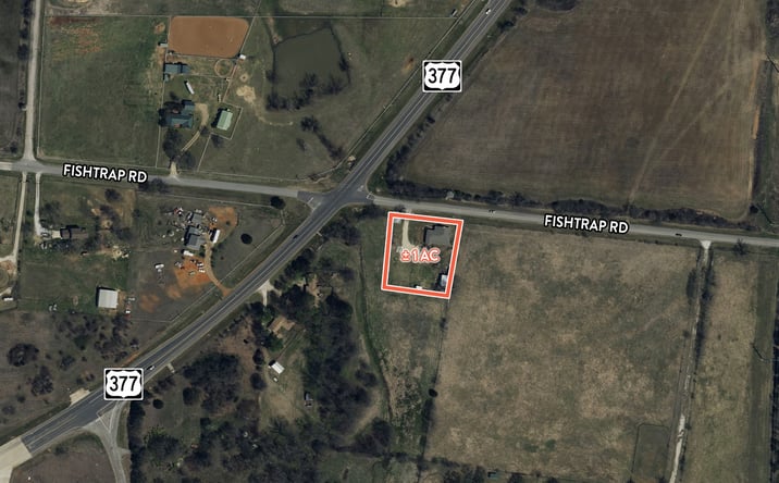 Pictures of Land property located at 5001 Fishtrap Road, Cross Roads, TX 76227 for sales - image #1
