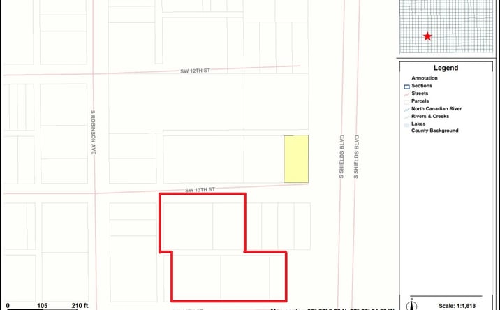 Pictures of Land property located at 31 SW 14th St, Oklahoma City, OK 73109 for sales - image #1