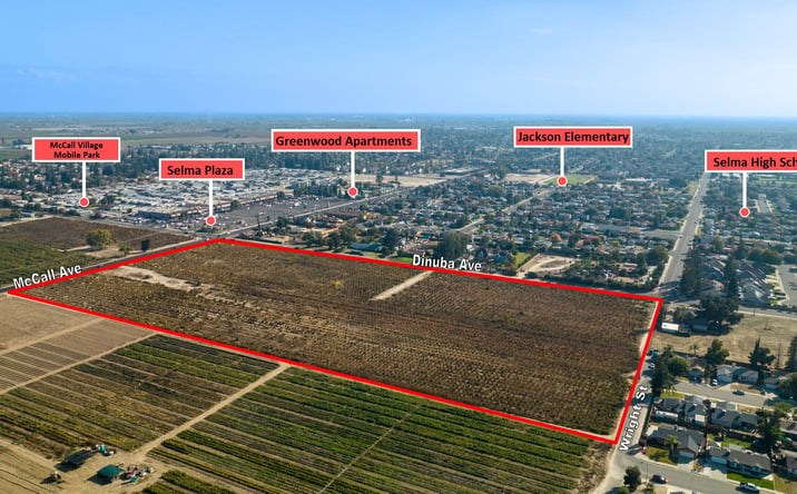 Pictures of Land property located at 9885 S McCall Ave, Selma, CA 93662 for sales - image #1