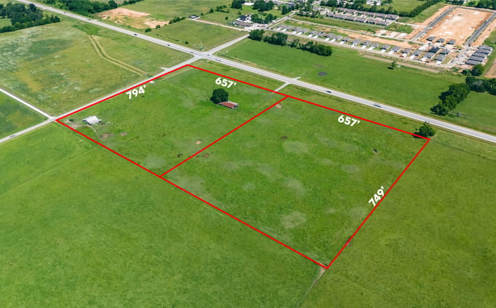 Pictures of Land property located at Tracts A & B Hwy 62 & Hogeye Rd, Prairie Grove, AR 72753 for sales - image #1