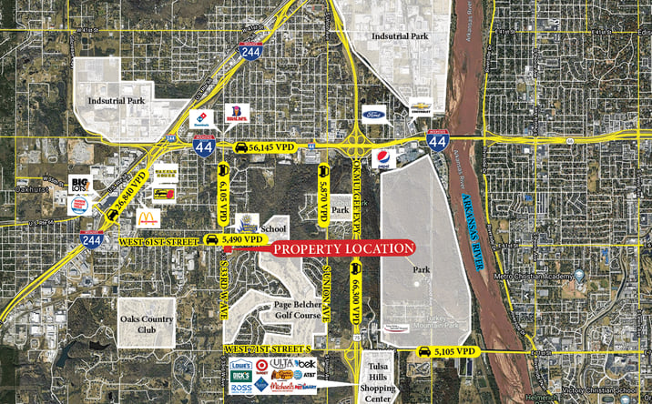 Pictures of Land property located at 6101 S 33rd W Ave, Tulsa, OK 74132 for sales - image #1