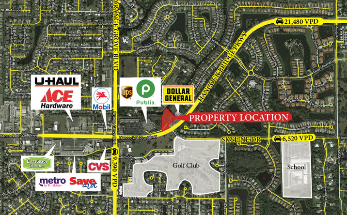 Pictures of Land property located at 4055 Hancock Bridge Pkwy, North Fort Myers, FL 33903 for sales - image #1