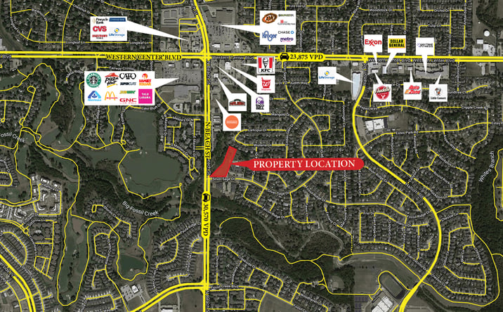 Pictures of Land property located at 4501 Silver Sage Dr, Haltom City, TX 76137 for sales - image #1