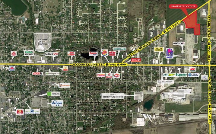 Pictures of Land property located at Plaza Dr, Fostoria, OH 44830 for sales - image #1