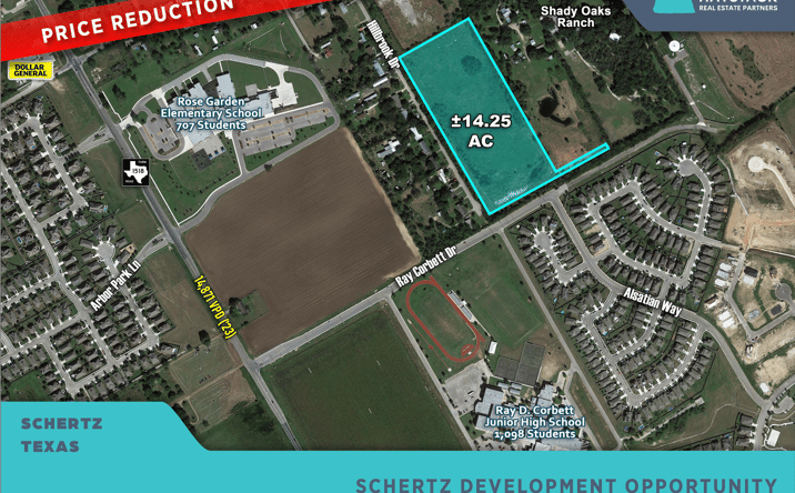 Pictures of Land property located at Hillbrook Rd, Schertz, TX 78108 for sales - image #1