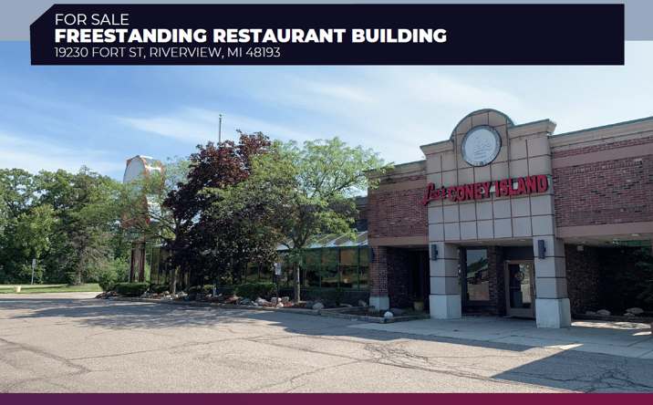 Pictures of Retail property located at 19230 Fort St, Riverview, MI 48193 for sales - image #1