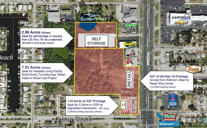 Pictures of Land property located at 12737 US-19, Hudson, FL 34667 for sales - image #1