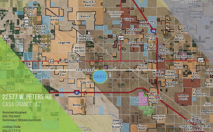 Pictures of Land property located at 22577 W Peters Rd, Casa Grande, AZ 85193 for sales - image #1