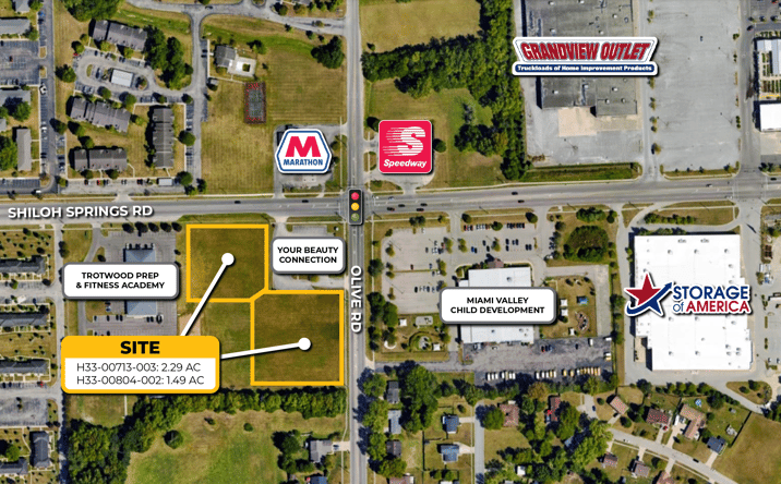 Pictures of Land property located at Shiloh Springs Road & Olive Road, Trotwood, OH 45426 for sales - image #1