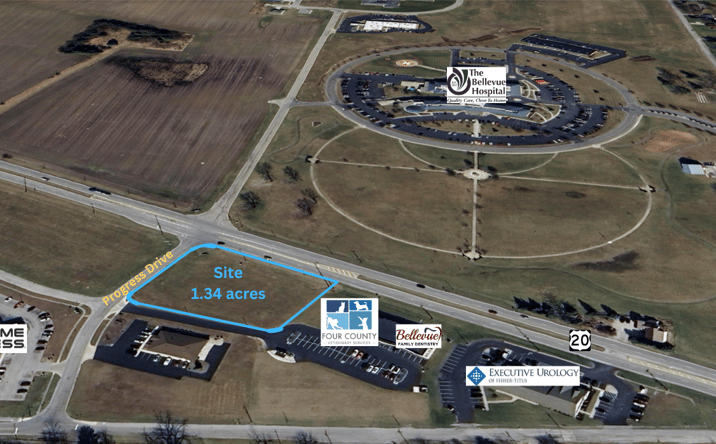 Pictures of Land property located at 103 Progress Dr, Bellevue, OH 44811 for sales - image #1