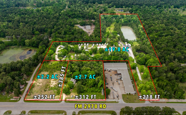 Pictures of Land property located at FM2978 1/2, Magnolia, TX 77354 for sales - image #1