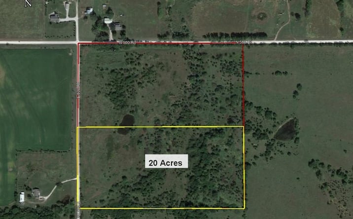 Pictures of Land property located at E 600 Road, Overbrook, KS 66524 for sales - image #1