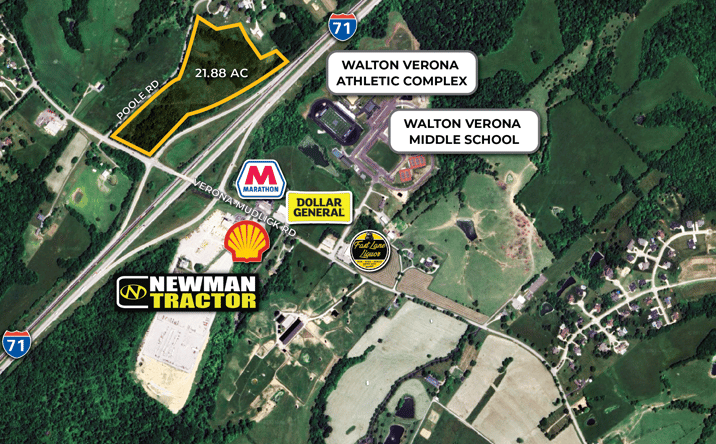 Pictures of Land property located at Poole Rd, Verona, KY 41092 for sales - image #1