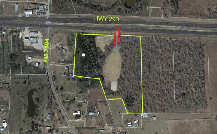 Pictures of Land property located at 3907 Hwy 290 E, Paige, TX 78659 for sales - image #1