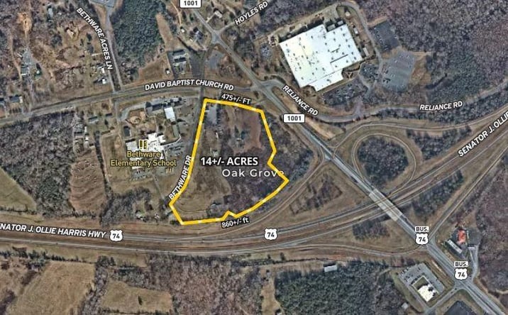 Pictures of Land property located at 2207 David Baptist Church Rd, Kings Mountain, NC 28086 for sales - image #1